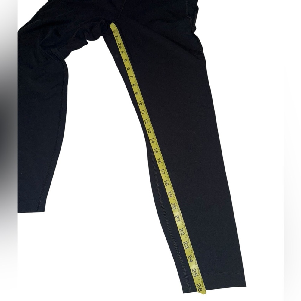 Allbirds High Rise Performance Leggings Black Sustainable Stretch XL - Picture 2 of 6